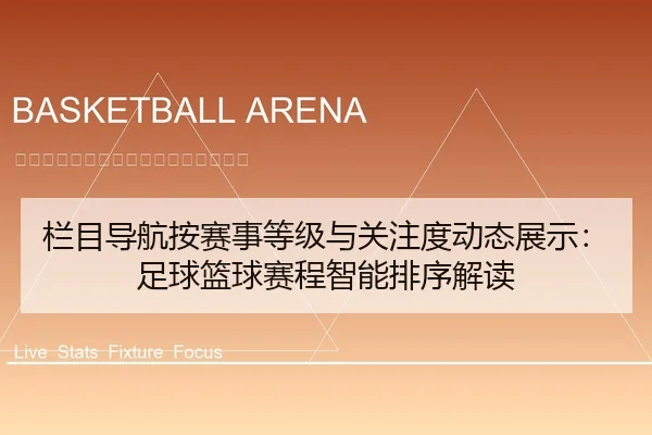 栏目导航按赛事等级与关注度动态展示：足球篮球赛程智能排序解读
